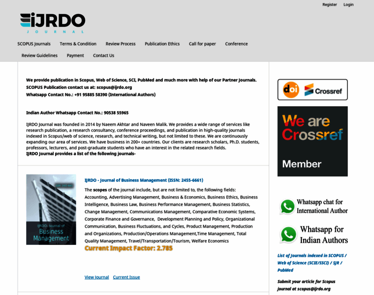 Ijrdo.org thumbnail