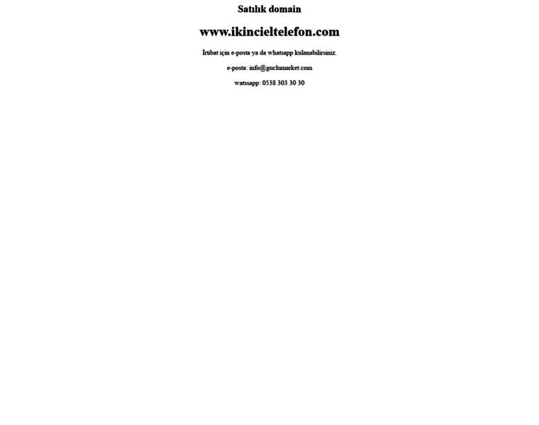 Ikincieltelefon.com thumbnail