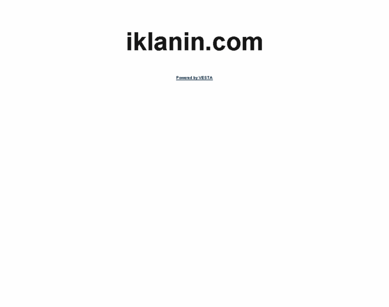 Iklanin.com thumbnail