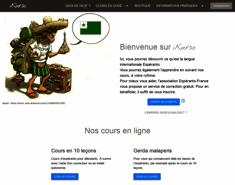 Ikurso.esperanto-jeunes.org thumbnail