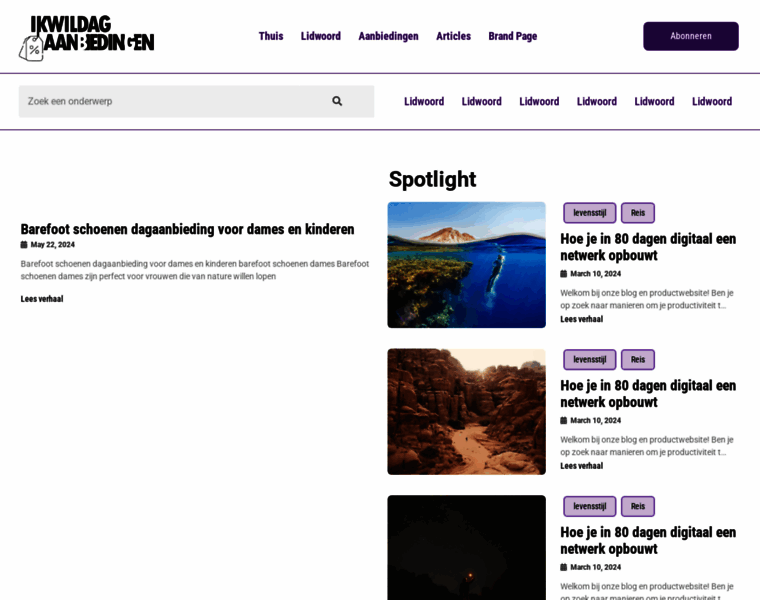 Ikwildagaanbiedingen.nl thumbnail Ikwildagaanbiedingen.nl thumbnail