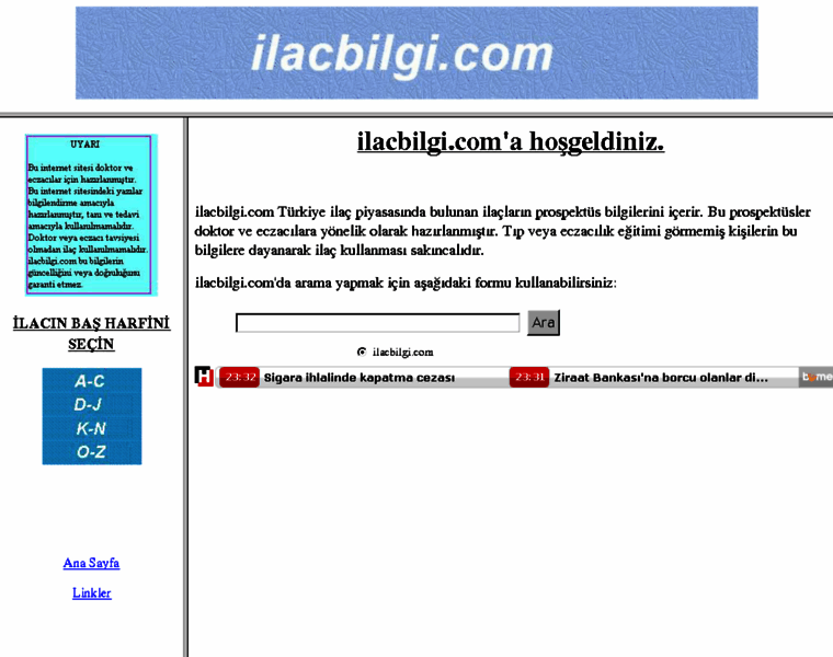 Ilacbilgi.com thumbnail