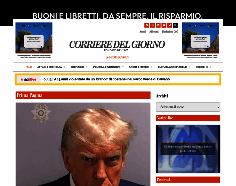 Ilcorrieredelgiorno.it thumbnail