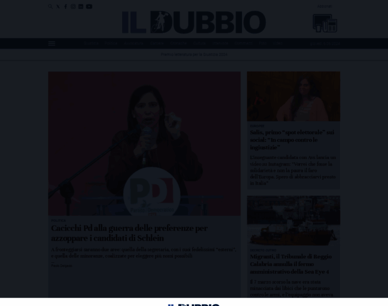 Ildubbio.news thumbnail