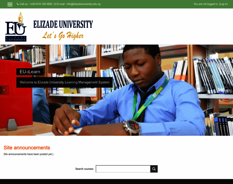 Ilearn.elizadeuniversity.edu.ng thumbnail