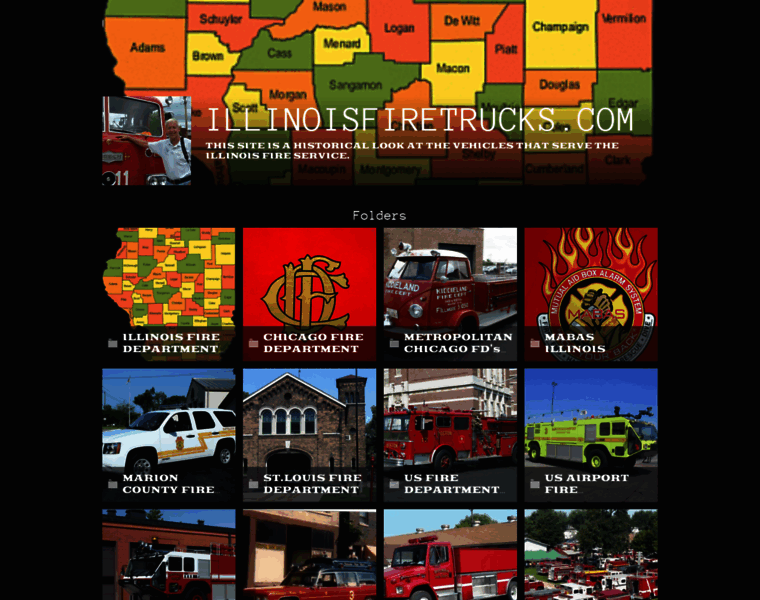 Illinoisfiretrucks.com thumbnail