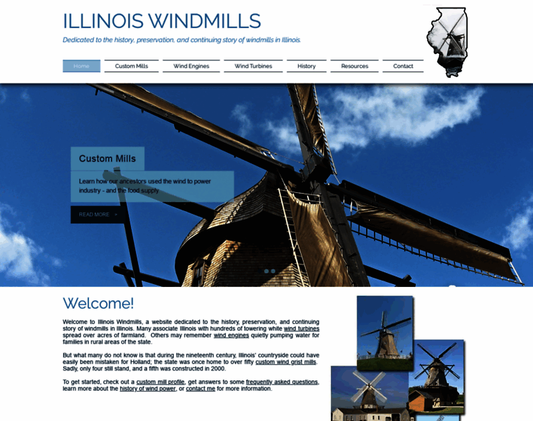 Illinoiswindmills.org thumbnail
