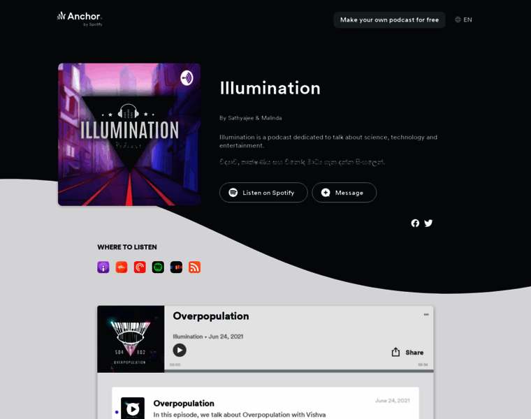 Illuminationcast.com thumbnail
