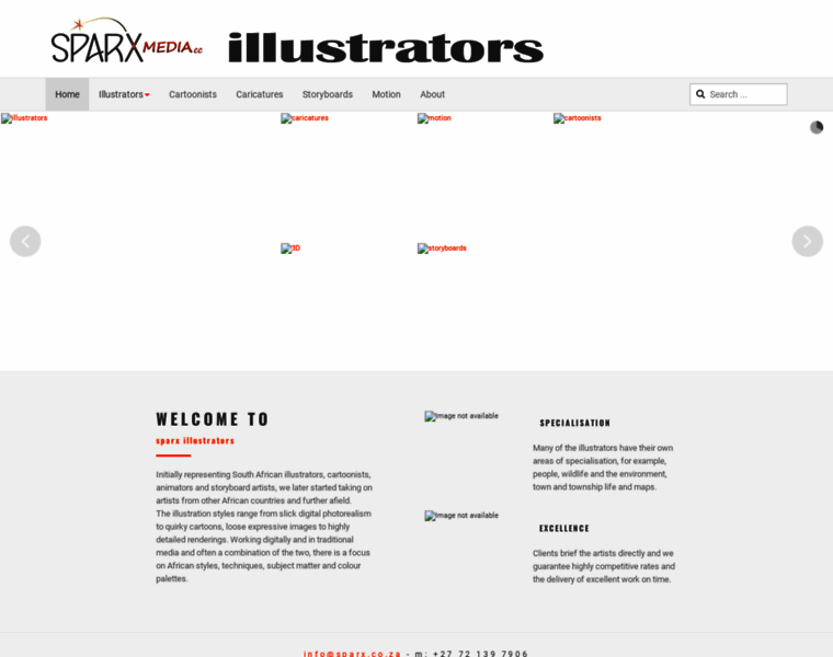 Illustrators.co.za thumbnail
