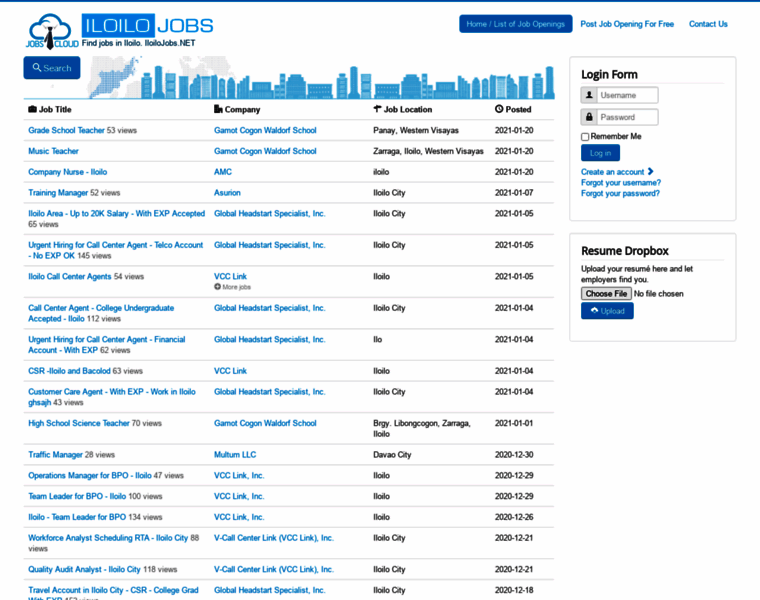 Iloilojobs.net thumbnail