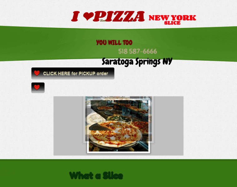 Ilovenypizzasaratoga.com thumbnail