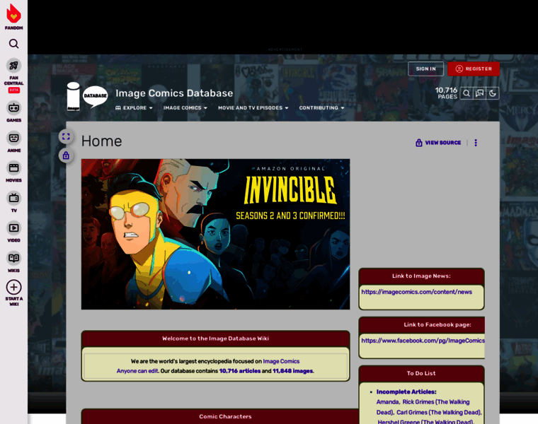 imagecomics.fandom.com at WI. Image Comics Database | Fandom