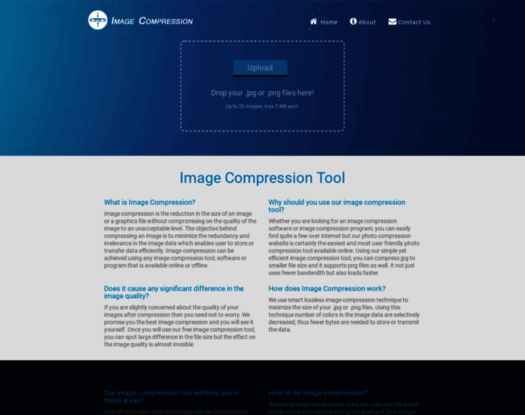 Imagecompression.org thumbnail