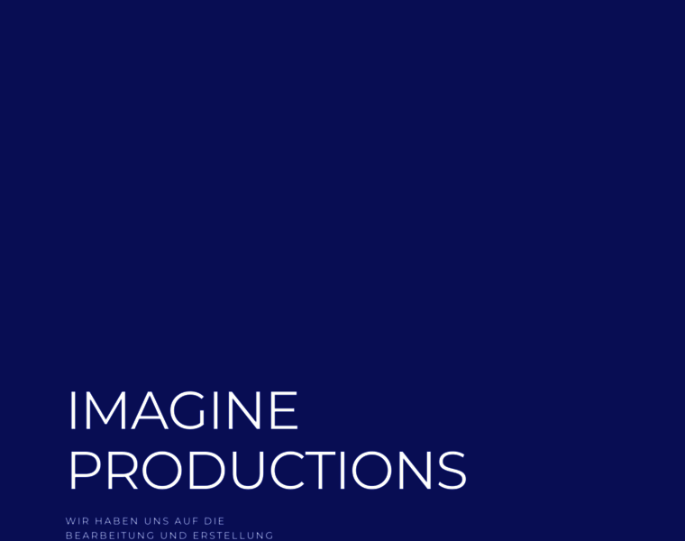 Imagine-productions.de thumbnail