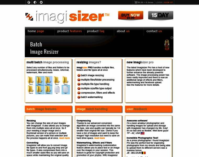 Imagisizer.com thumbnail