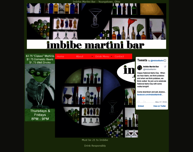 Imbibemartinibar.com thumbnail
