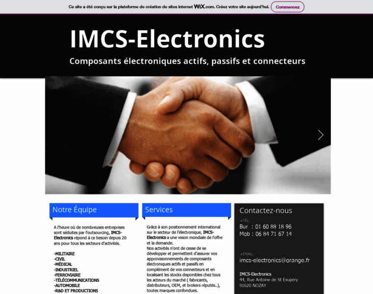 Imcs-electronics.fr thumbnail