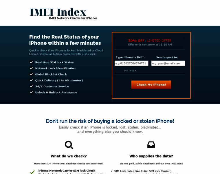 Imei-index.com thumbnail