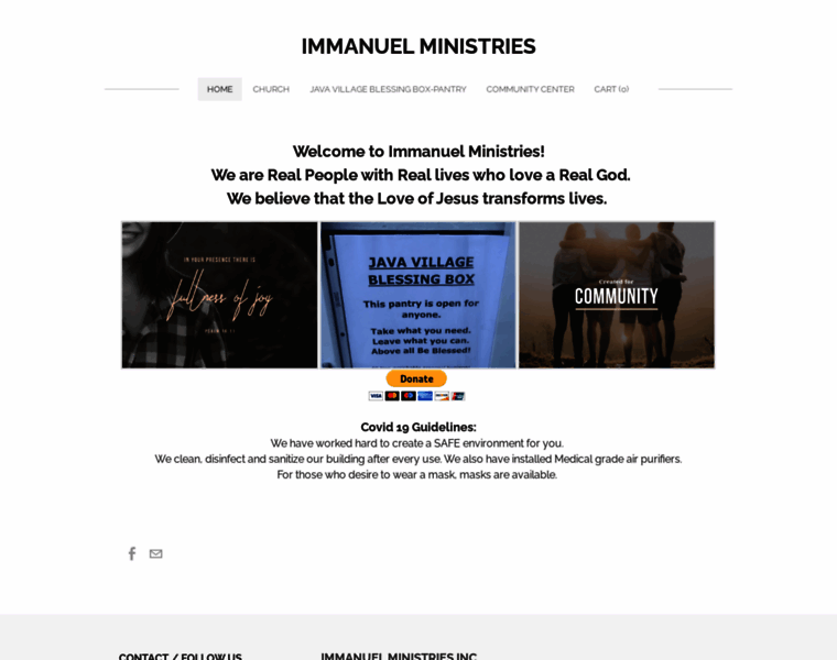 Immanuelministries.us thumbnail