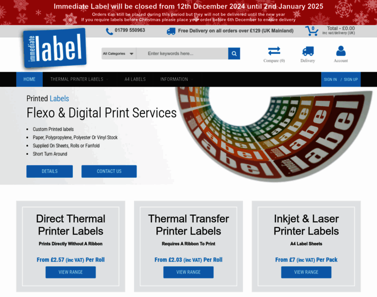 Immediatelabel.co.uk thumbnail Immediatelabel.co.uk thumbnail