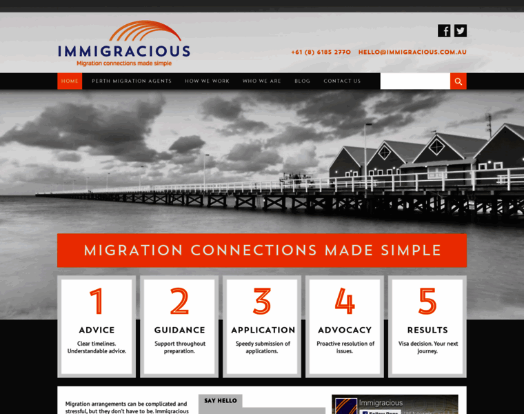 Immigracious.com.au thumbnail