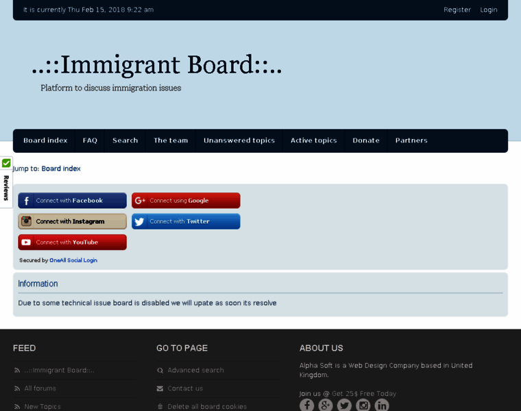 Immigrantboard.com thumbnail