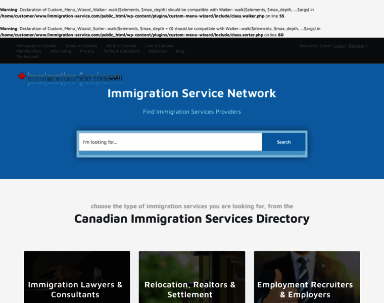 Immigration-service.com thumbnail