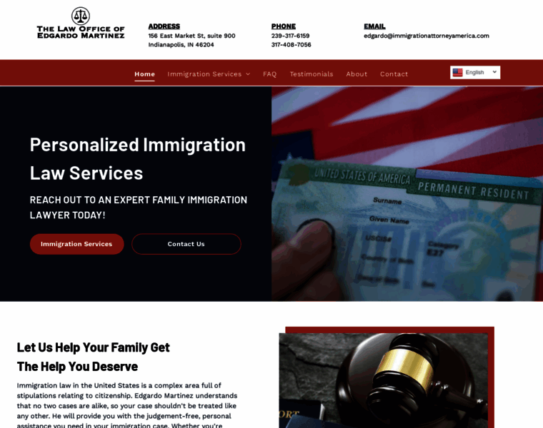 Immigrationattorneyamerica.com thumbnail
