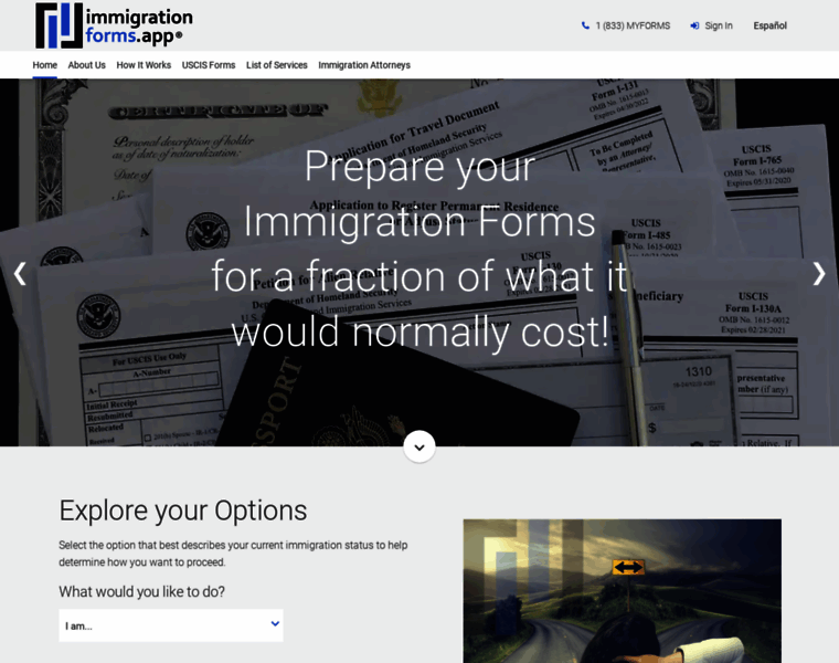 Immigrationforms.app thumbnail