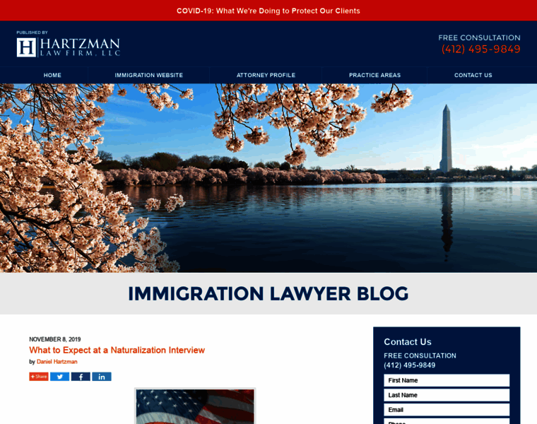 Immigrationlawyerblog.net thumbnail