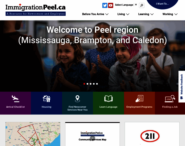 Immigrationpeel.ca thumbnail