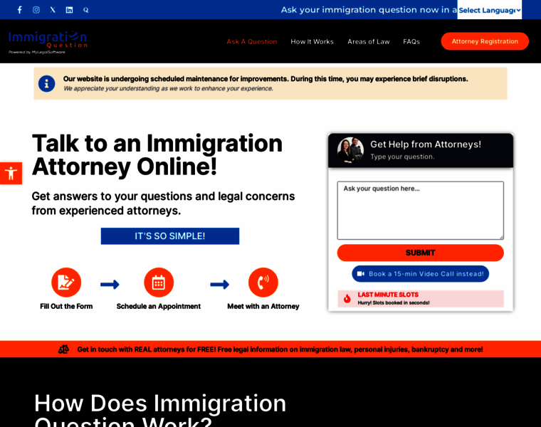 Immigrationquestion.com thumbnail