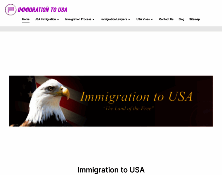Immigrationtousa.net thumbnail