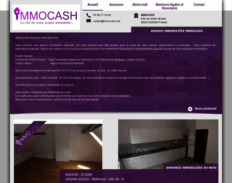 Immo-cash.com thumbnail
