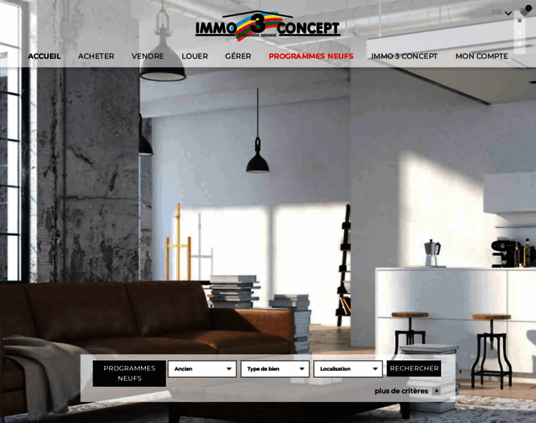 Immo3concept.com thumbnail