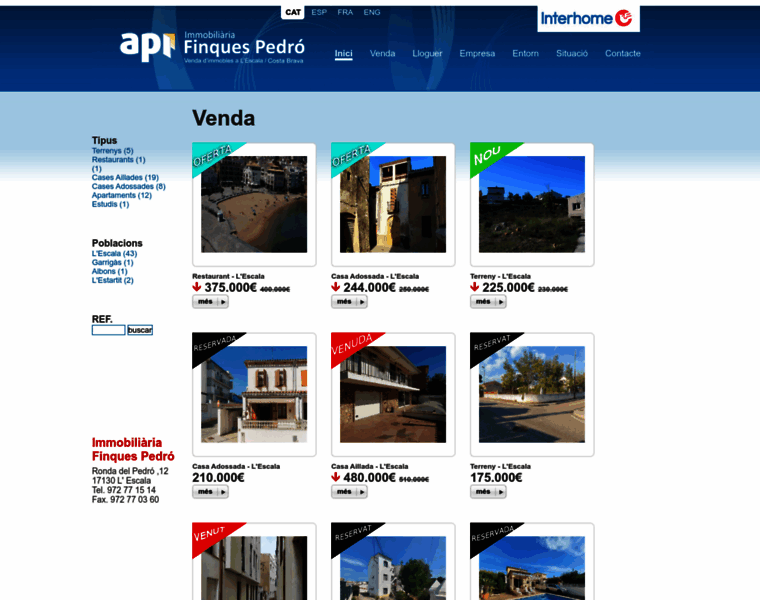 Immobiliariafinquespedro.com thumbnail