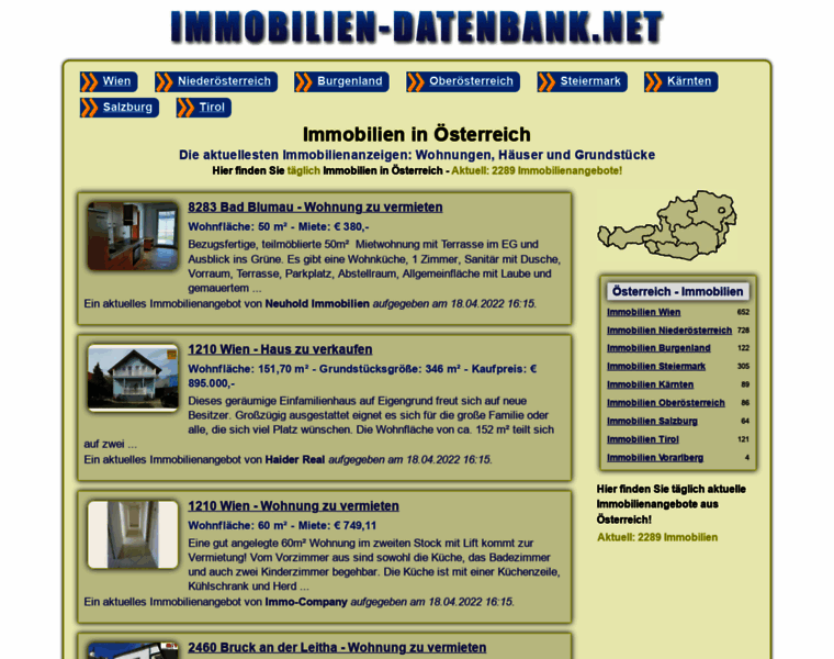 Immobilien-datenbank.net thumbnail