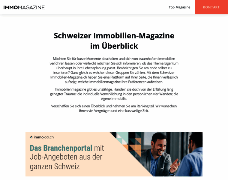 Immobilien-magazine.ch thumbnail