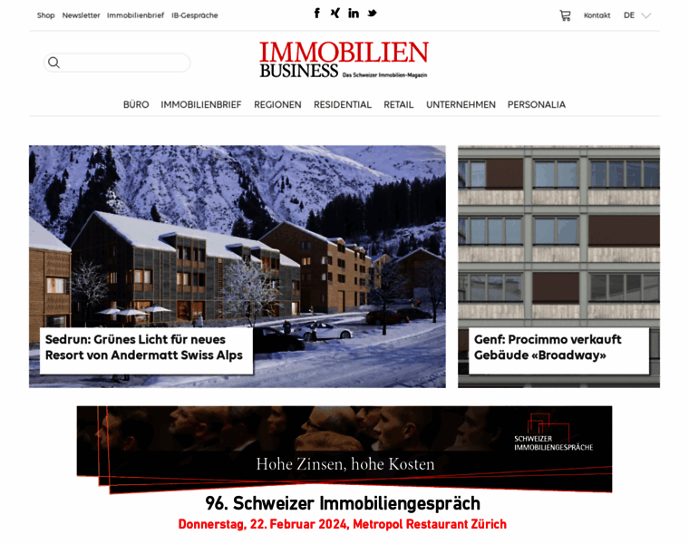 Immobilienbusiness.ch thumbnail