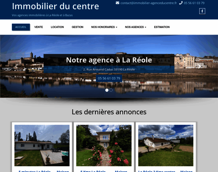 Immobilier-agenceducentre.fr thumbnail