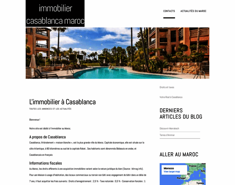 Immobilier-casablanca-maroc.com thumbnail