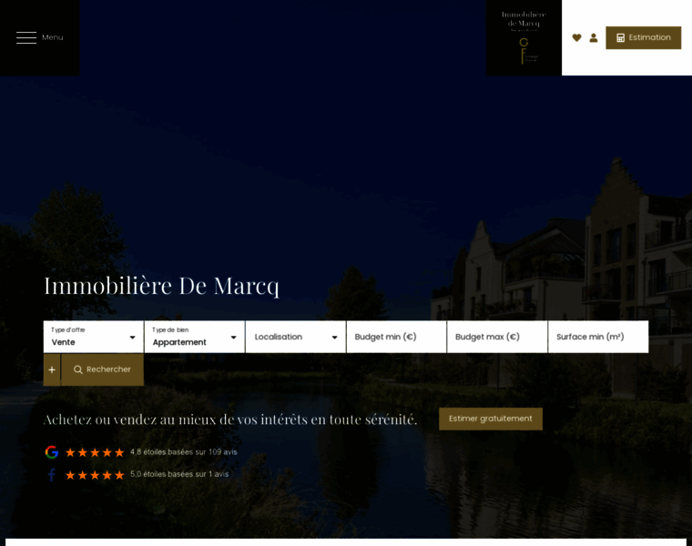 Immomarcq.fr thumbnail Immomarcq.fr thumbnail