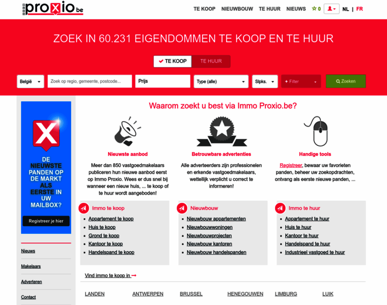 Immoproxio.be thumbnail Immoproxio.be thumbnail