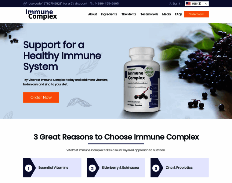Immunecomplex.us thumbnail
