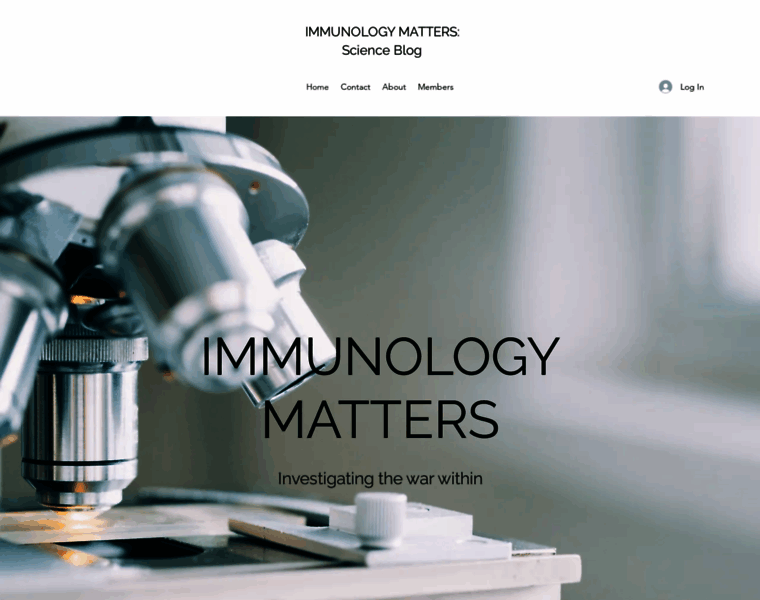 Immunologymatters.com thumbnail