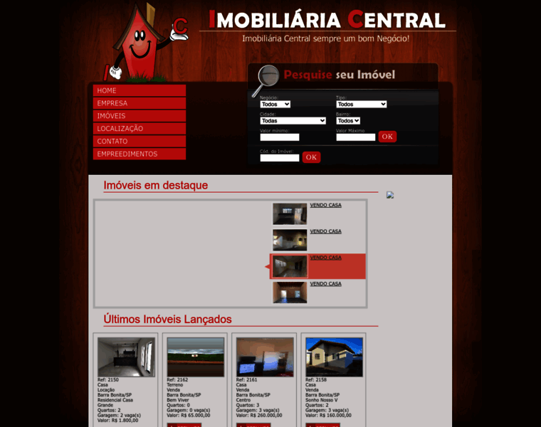 Imobiliariacentralbb.com.br thumbnail