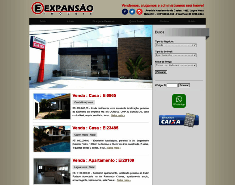 Imobiliariaexpansao.com.br thumbnail