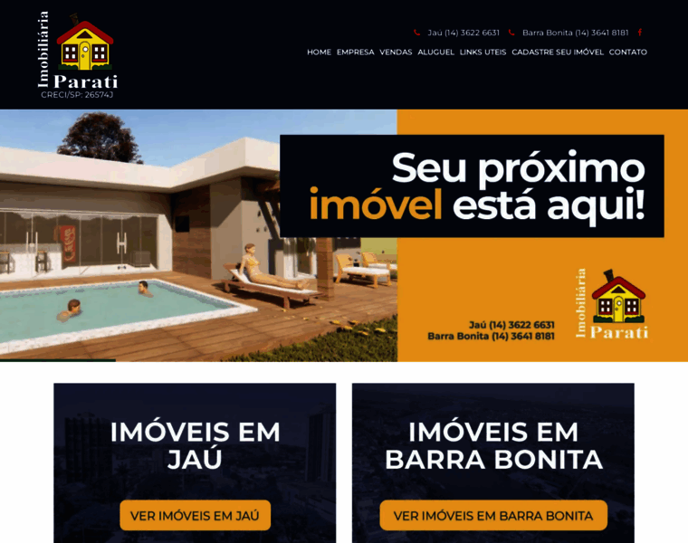 Imobiliariaparati.com.br thumbnail