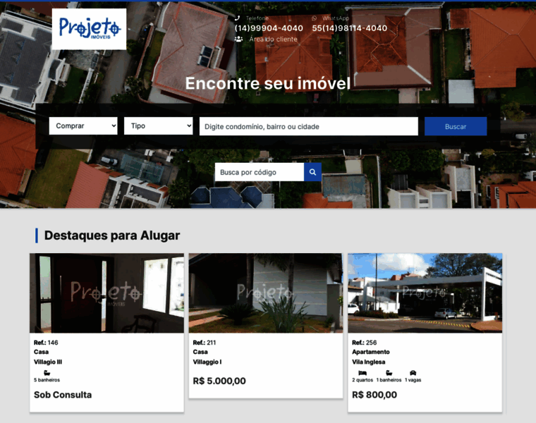 Imobiliariaprojeto.com.br thumbnail