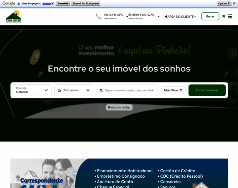 Imobpinheiro.com.br thumbnail
